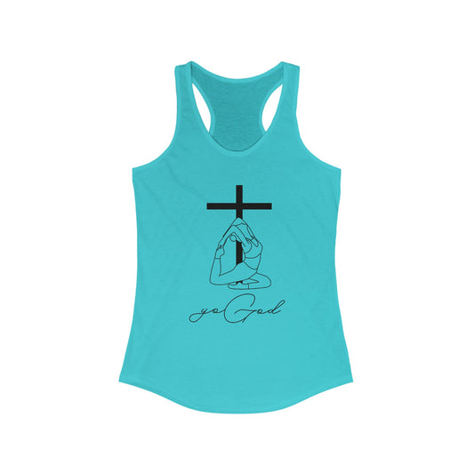 yoGod Women's Ideal Racerback Tank